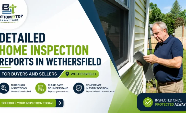 Detailed Home Inspection Reports in Wethersfield for Buyers and Sellers